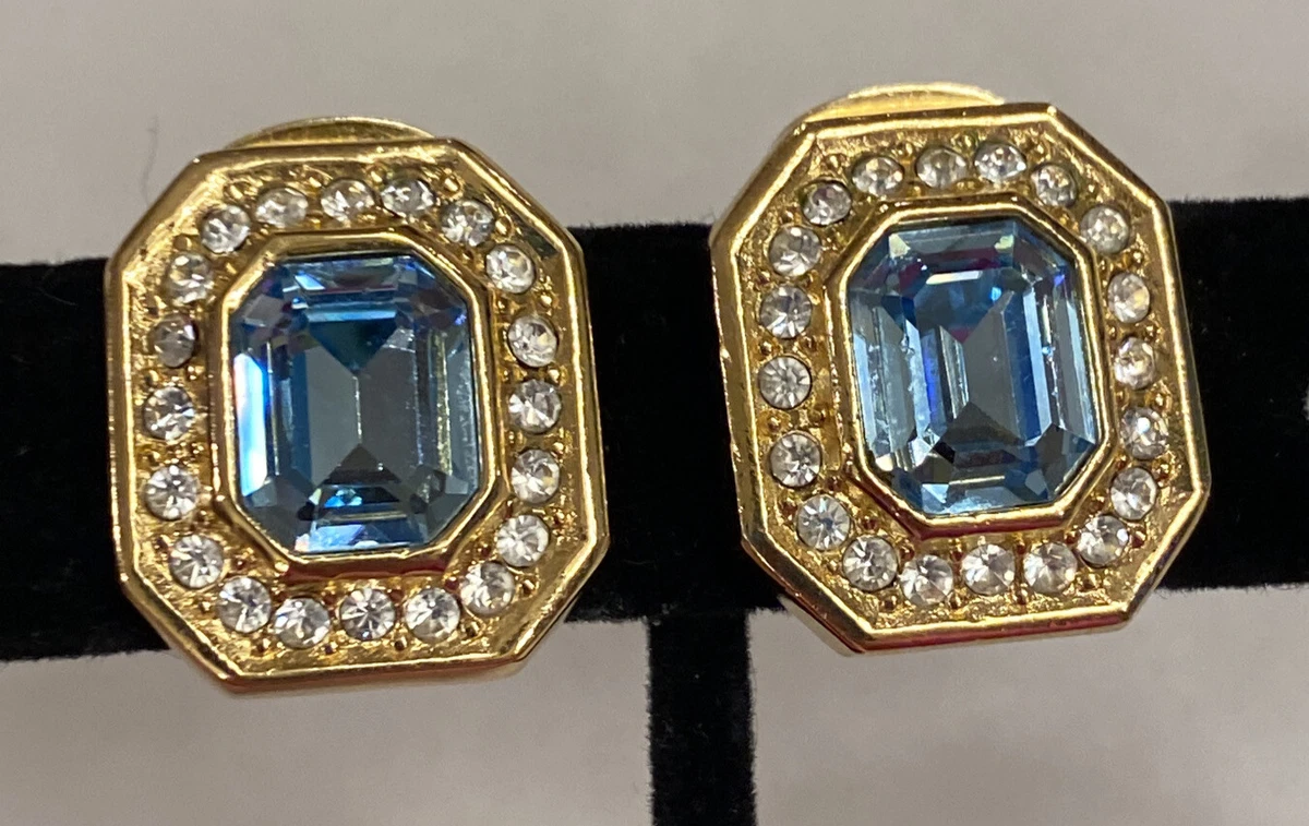 Vintage christian dior clip on earrings top