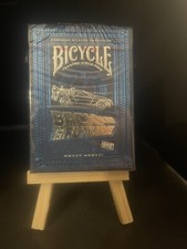 NEW Back to the Future Bicycle Playing Cards Poker Size Deck Limited Sealed