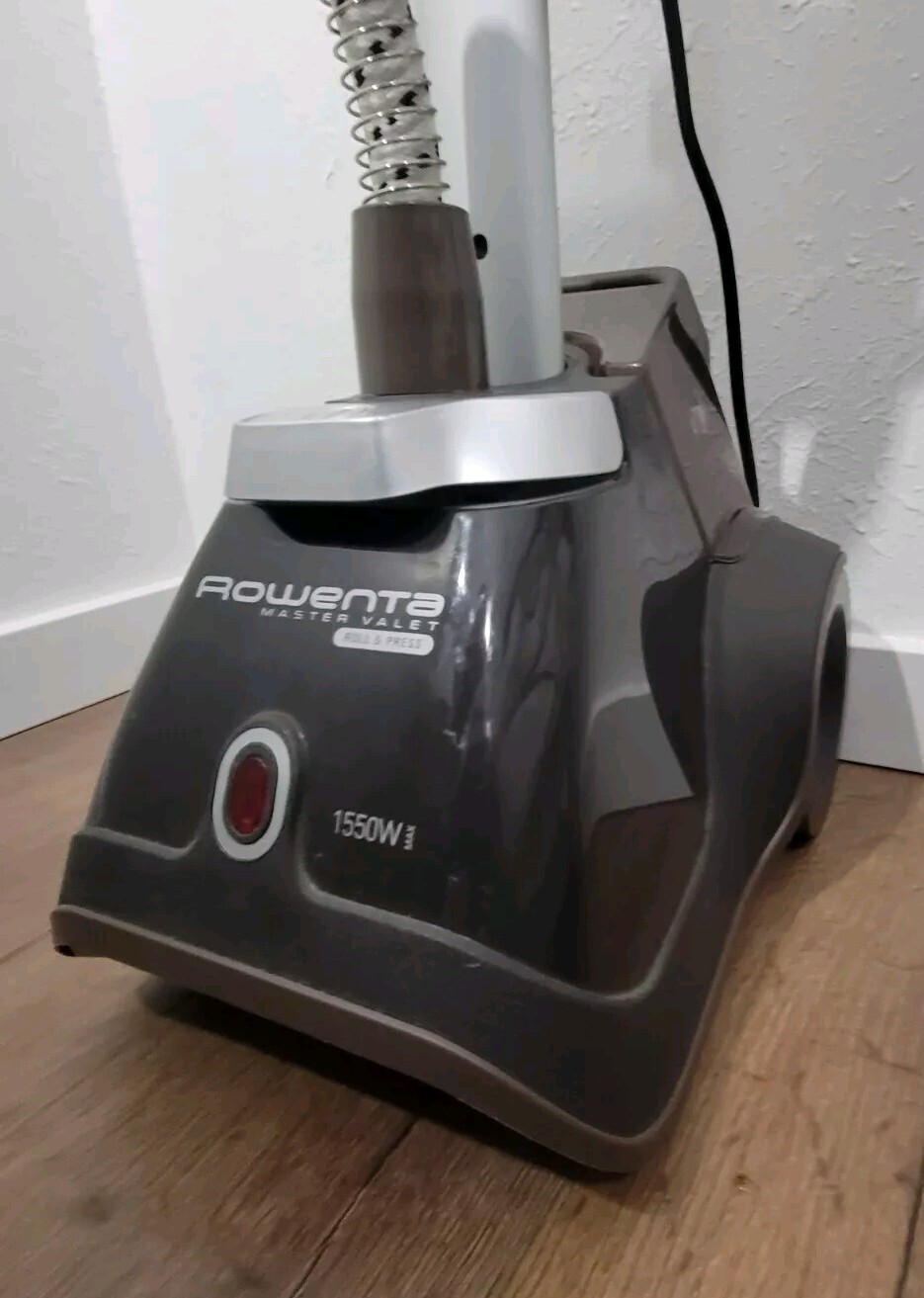 Rowenta Master Valet Roll & Press Stand-Up Vertical Garment Steamer 1550W Used