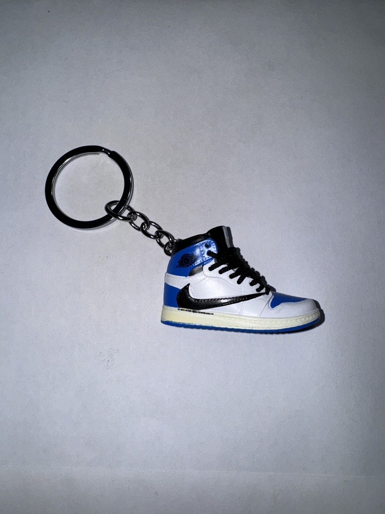 Air Jordan 1/Travis Scott Fragments Mini Sneaker 3D Keychain