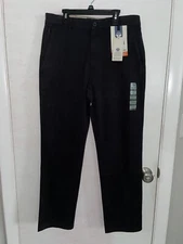 Dockers Men's 32X32 Ultimate Chino Straight Fit Black Pants Smart 360 Flex NWT