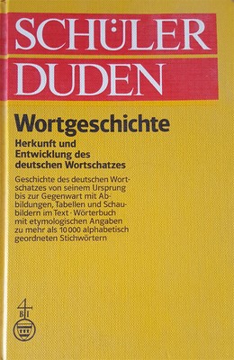 Pupils Duden Word History Origin And Development Of The German Vocabulary |  Ebay