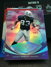  1998 SPx Finite Spectrum #145 Rickey Dudley YM/750 raiders!