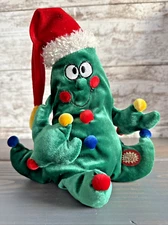 Dan Dee Singing Dancing Christmas Tree Animated Plush Jingle Bell Rock 9”