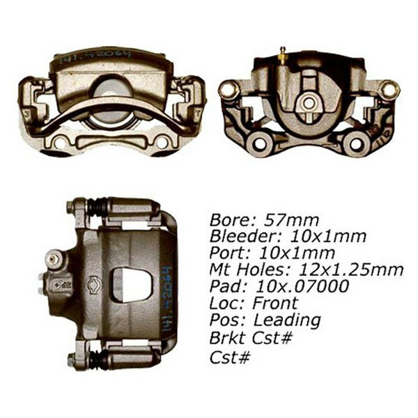 Centric 141.42064 Semi Loaded Brake Caliper for sale online eBay