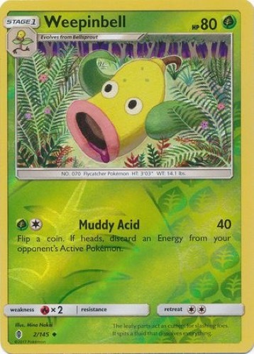 Weepinbell (Guardians Rising 2/145) - Uncommon (Reverse Foil) - Picture 1 of 1