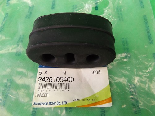 GENUINE SSANGYONG MUSSO SPORTS UTE 2.9 L TURBO DIESEL MUFFLER HANGER (2 EA)  - Picture 3 of 3