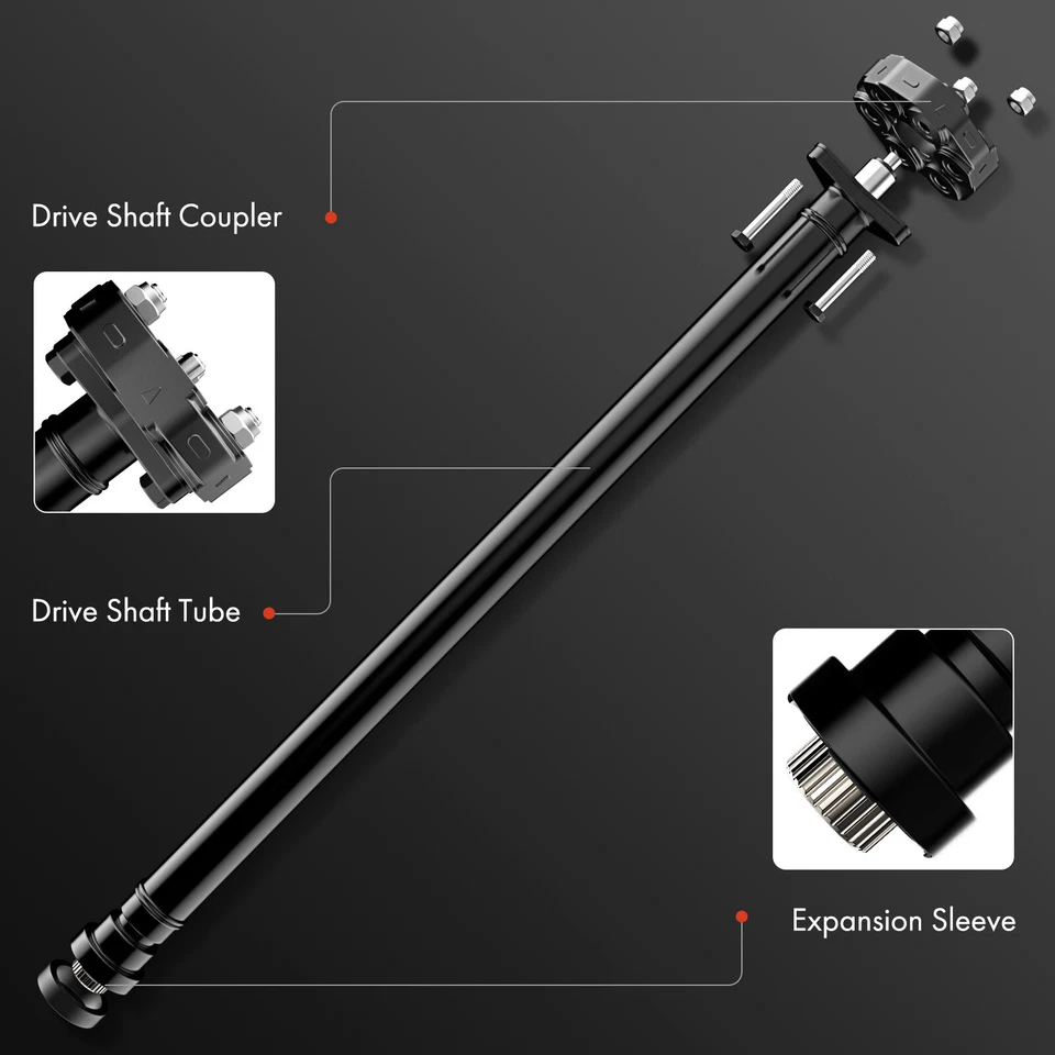 Conjunto de eje de transmisión trasero para Ford Ranger 98-03 Mazda tracción trasera transmisión manual Foto 3 de 4