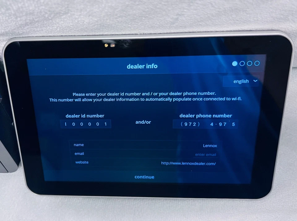 Refurbished Lennox S30 Display # 17H17 ~ SCREEN ONLY ~ 2 YEAR WARRANTY - Image 2 of 3