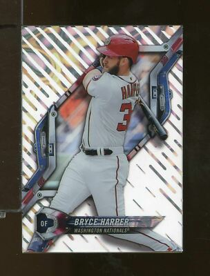 2018 Topps High Tek BRYCE HARPER Magma Diffractor Washington