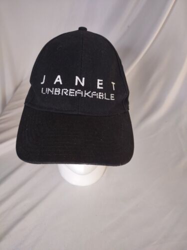 Janet Jackson Unbreakable World Tour Hat Cap Strap Back  - Picture 1 of 6