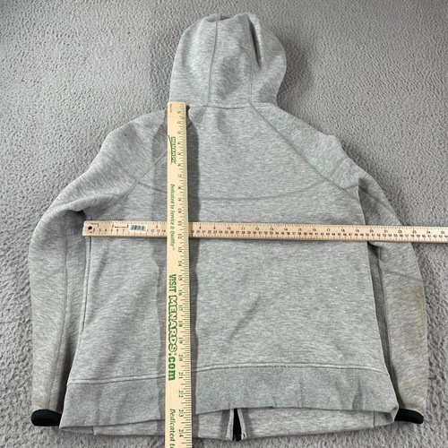 Nike Tech Fleece Track Jacket Kids XL Gray Heather Hooded Full Zip *Stains* - Picture 15 of 16