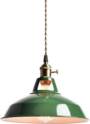 Macaron Green Pendant Lights Metal Barn Kitchen Island Pendant Light Fixture