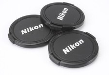 NIKON 58MM FRONT CAPS, PLASTIC BUTTON, LOT OF THREE/189438