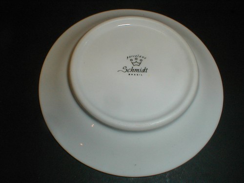 Schmidt Porcelain TIA MARIA Coffee Liqueur Palm Tree Demi Cup Saucer Brazil - Picture 2 of 3