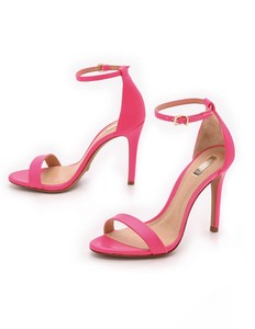 Sandália Schutz Salto Alto Taça Couro Colorida S21298 0001 Neon Pink -  Klikos Online | Sapatos, bolsas e acessórios