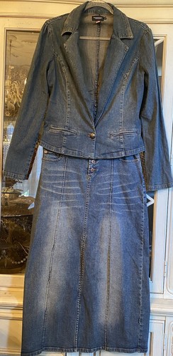 Blue Denim Stretch Jean Jacket 