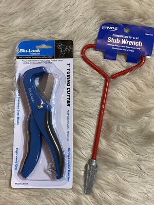 DIY Irrigation Sprinkler Repair Tool Kit - Tubing Cutter & Stub Wrench ...