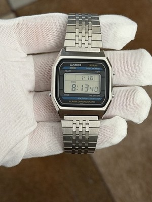 Rare Vintage Casio A150 Men's Alarm Chronograph Digital Sports