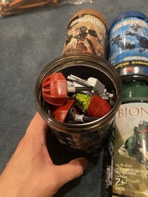 LEGO Bionicle Toa Metru Set of 6 - Complete W/ Cans, Manuals & All Accessories