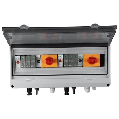 1000V 2 String Solar PV Combiner Box 2 Input 2 Output IP65 für PV Anlagen