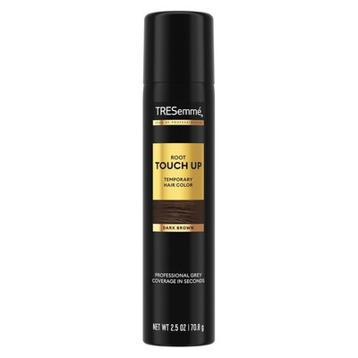 TRESemmé Temporary Hair Color Root Touch-Up 2.5 Ounce (Pack of 1), Dark Brown 