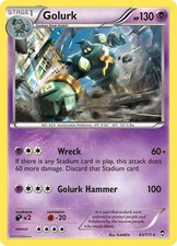 TCG - Golurk 43/111 Rare XY - Furious Fists on eBay