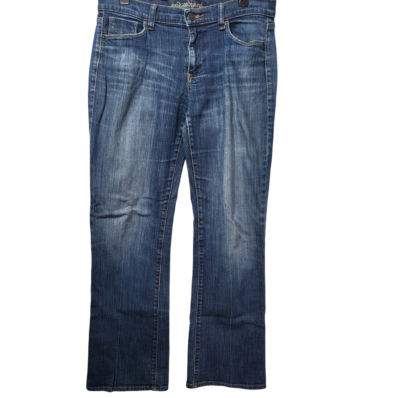 Old Navy The Sweetheart Bootcut Jeans Medium Wash Denim Womens Size 8R