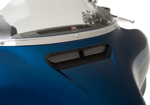 KLOCK WERKS KWS-01-0002 Fairing Vent Screen - Round - Picture 2 of 4