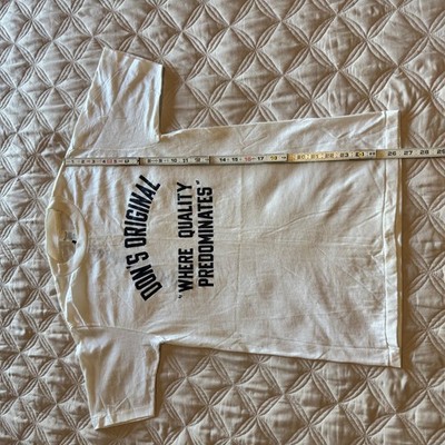 Vintage70s/80s Don's Original T-Shirt ''WHERE QUALITY PREDOMINATES'' Made in USA