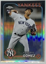 2024 Topps Chrome - #160 Yoendrys Gomez (RC)