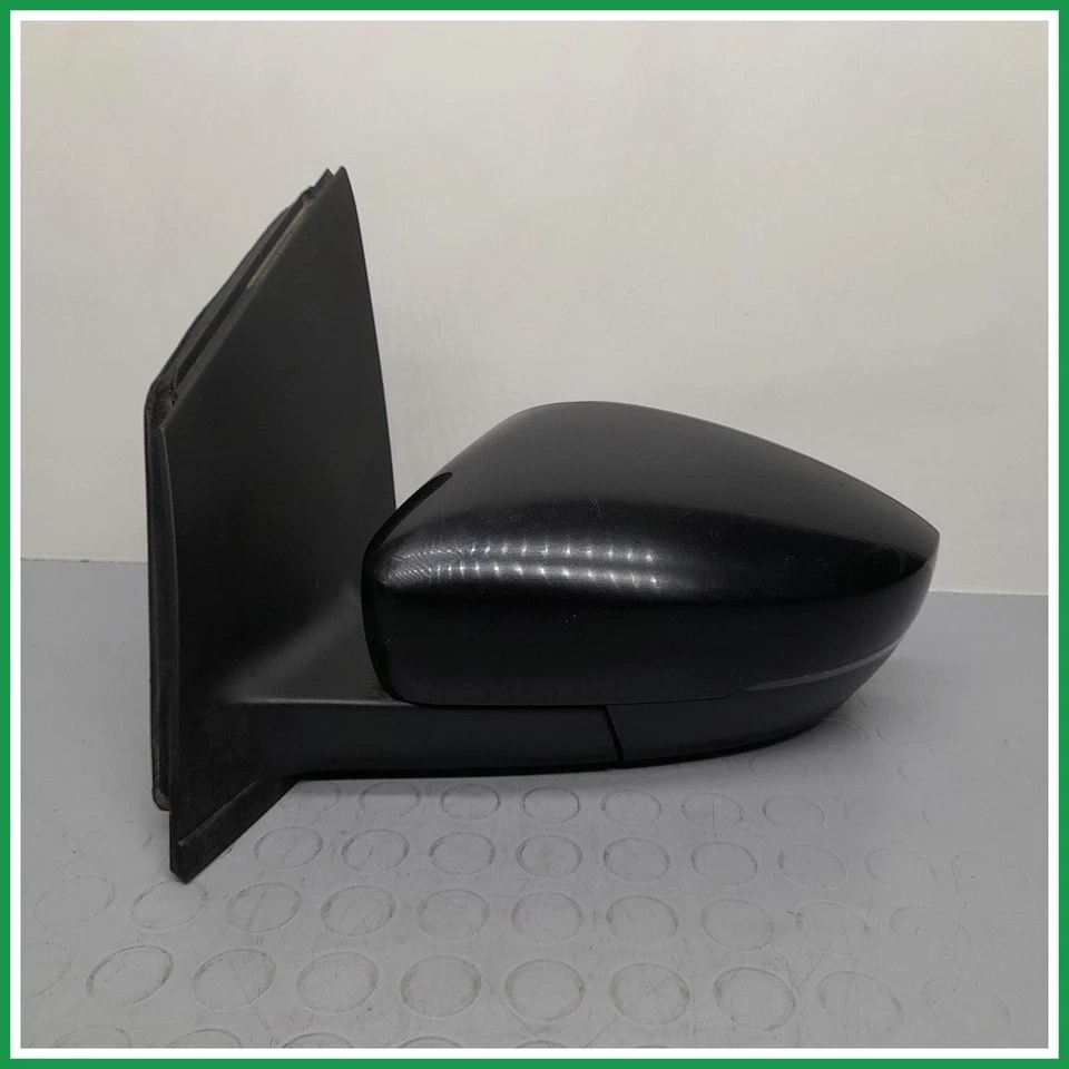 Specchio Retrovisore Sinistro SX Volkswagen Polo VI 6R1857507D9B9 2009 2014 - Immagine 3 di 4