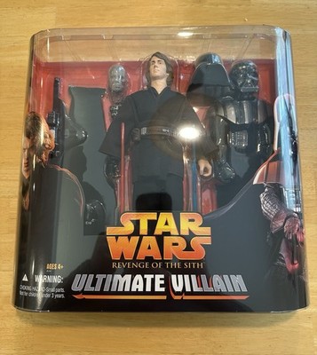 Star Wars Revenge of the Sith Ultimate Villain Anakin-Darth Vader Action NIB