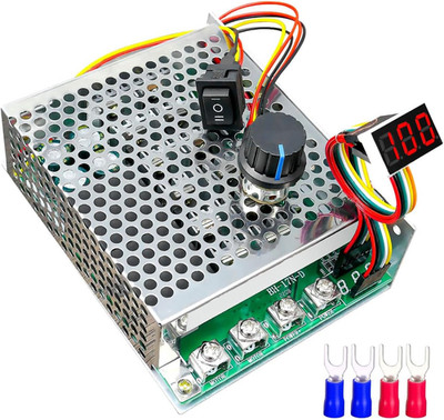 PWM DC Motor Speed Controller, DC 10-55V MAX 100A, Stepless Brushed Motor Contro