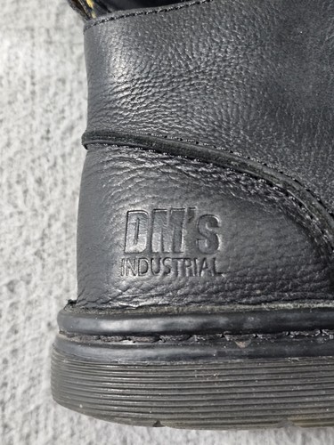 Dr. Martens Sussex Shoes Mens Size 13 Black DM's Industrial Slip Resistant Work - Picture 5 of 18