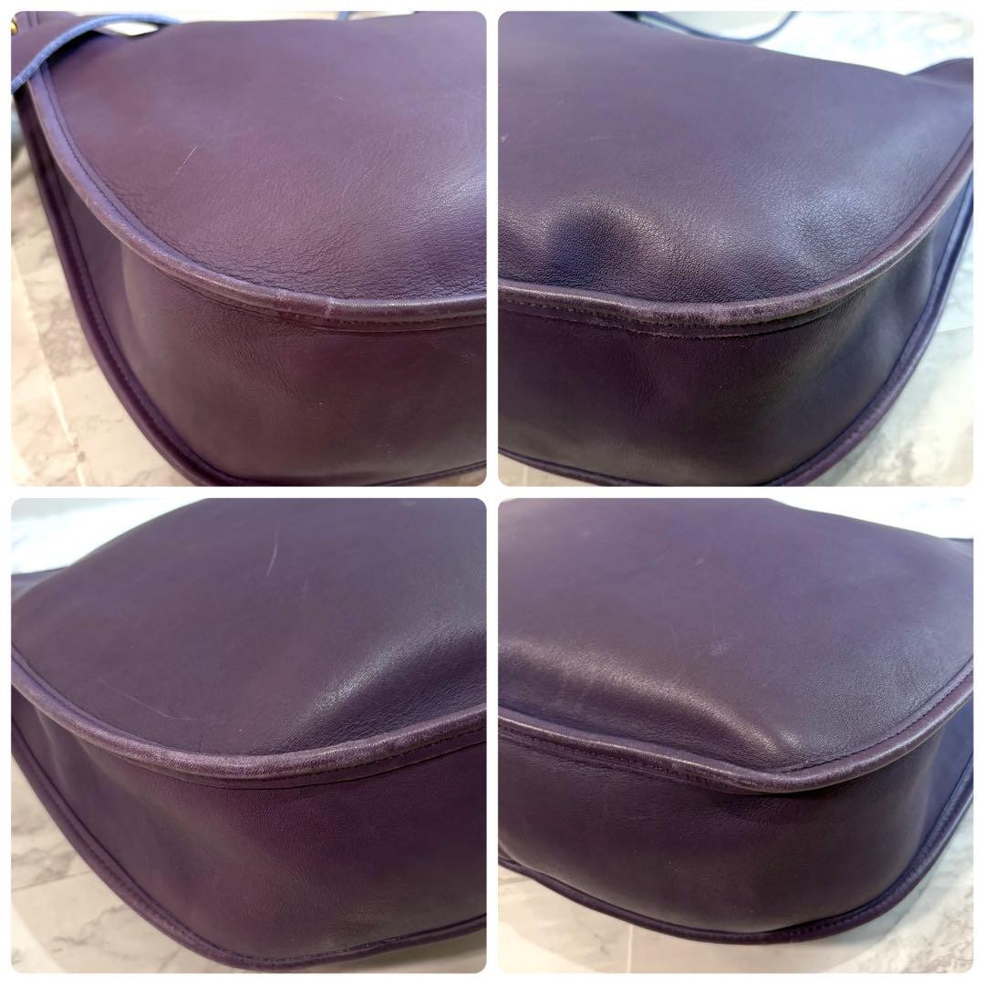 バッグ Vintage Coach Purple Becket Shoulder Bag Vintage Coach Becket Shoulder Bag Purple 611 | eBay
