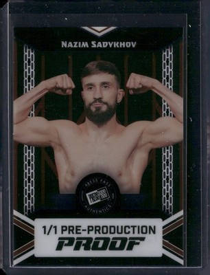 Nazim Sadykhov 2024 Leaf Collective Multi Sport Blank Back Proof 1/1