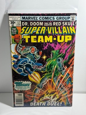 Super-Villain Team-Up #12 - 30 Cent Variant (Marvel Comics June 1977)