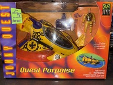 Vehículo Jonny Quest Quest Marsopa Buceo Profundo Jonny ¡CAJA SELLADA!