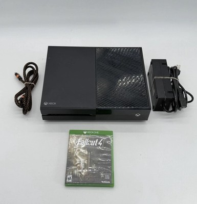 Microsoft Xbox One 1540 Console Black W/ Cords & Game - Tested & Working