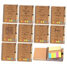 Christian Gifts Bulk Scripture Notebook Prayer Journal Bible Verse 20 Kraft