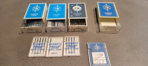 Vintage Schmetz Sewing Needle Lot Industrial 29x3 29x4 NTW Leder Leather NOS