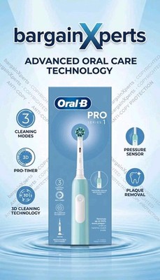 OralB Pro Series 1 Elektrische Zahnbürste 3D Reinigungstechnologie 3 Reinigungsmodi  
