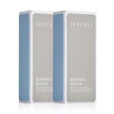 SEACRET Minerals Professional Nail Buffing Block, 3 Ways Buffing Block The Secre