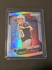 2025-26 Panini Prizm Drake Maye Silver Holo Parallel/Variety #16 Patriots 