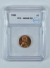 1950 Lincoln Wheat Cent MS66 RD ICG
