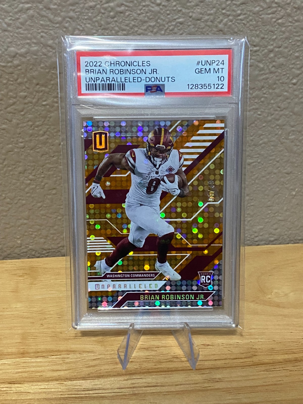 Brian Robinson Jr. Panini Chronicles Unparalleled #UNP24 Donuts