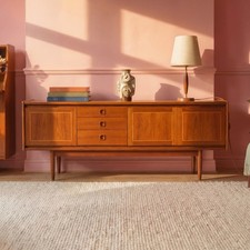 William Lawrence Teak Sideboard Mid Century Vintage MCM Danish Style 1960s