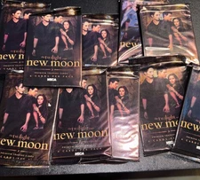 Twilight New Moon Updated Trading Cards Packs R. Pattinson K. Stewart