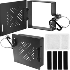 Aluminum RV Bumper End Caps (2 Pack) – Fits 4-Inch Square Camper Bumpers, Sewer 